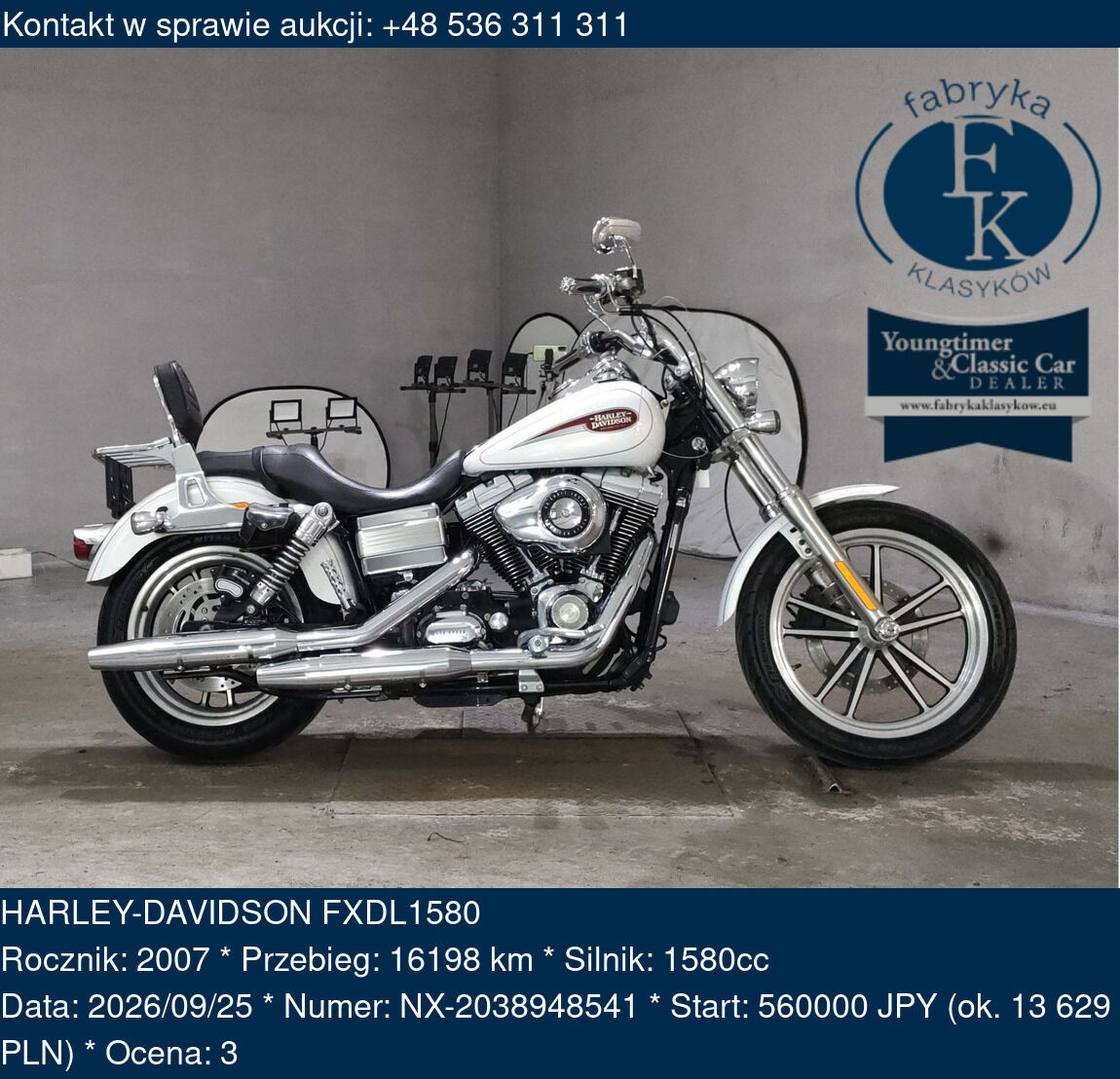 HARLEY-DAVIDSON FXDL1580 2007 - zdjęcie 2