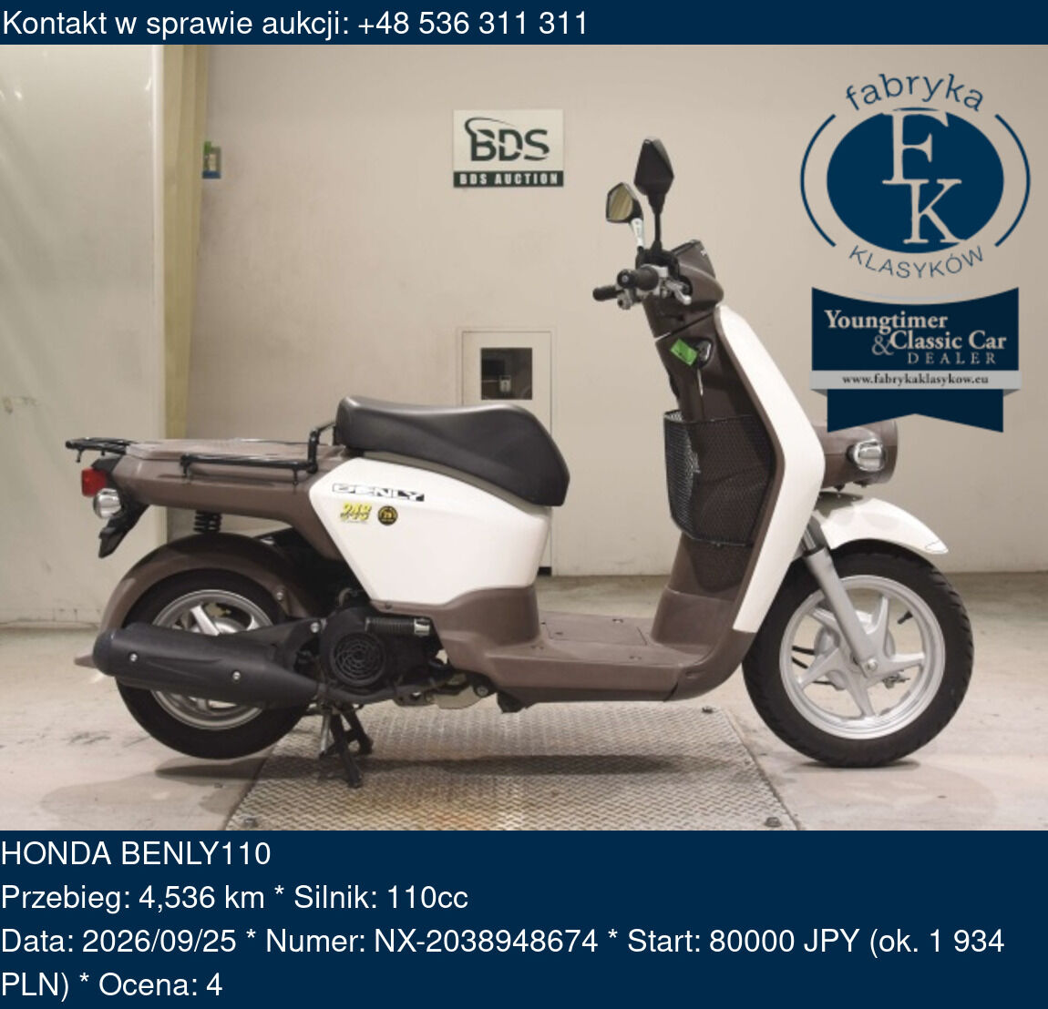 HONDA BENLY110  - zdjęcie 2