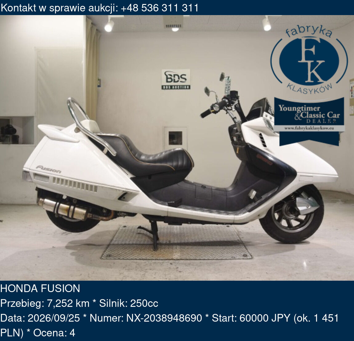 HONDA FUSION  - zdjęcie 2