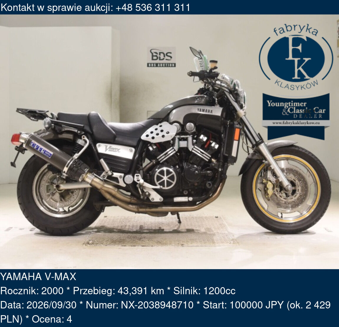 YAMAHA V-MAX 2000 - zdjęcie 2