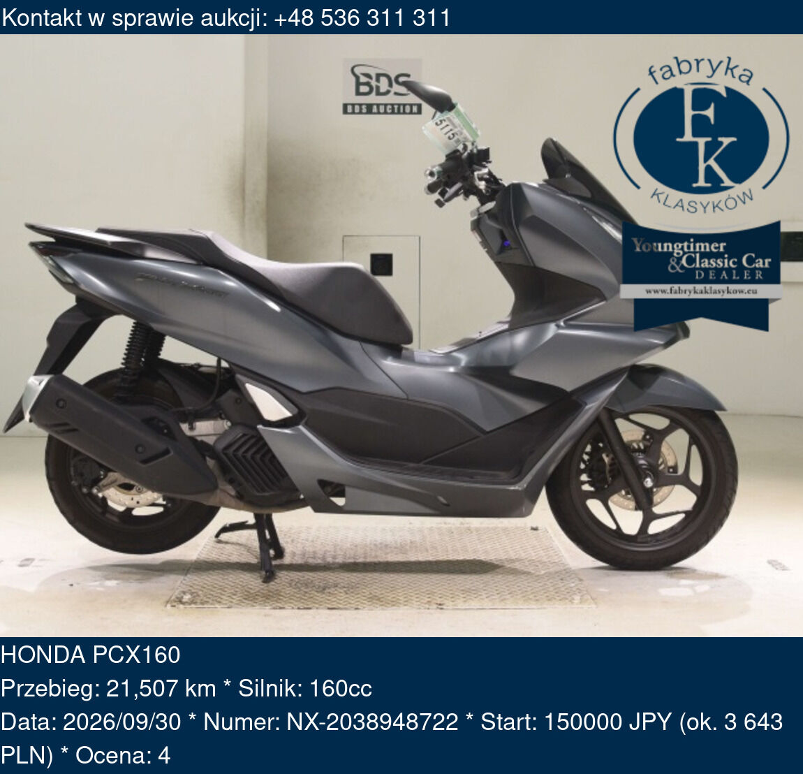 HONDA PCX160 - zdjęcie 2