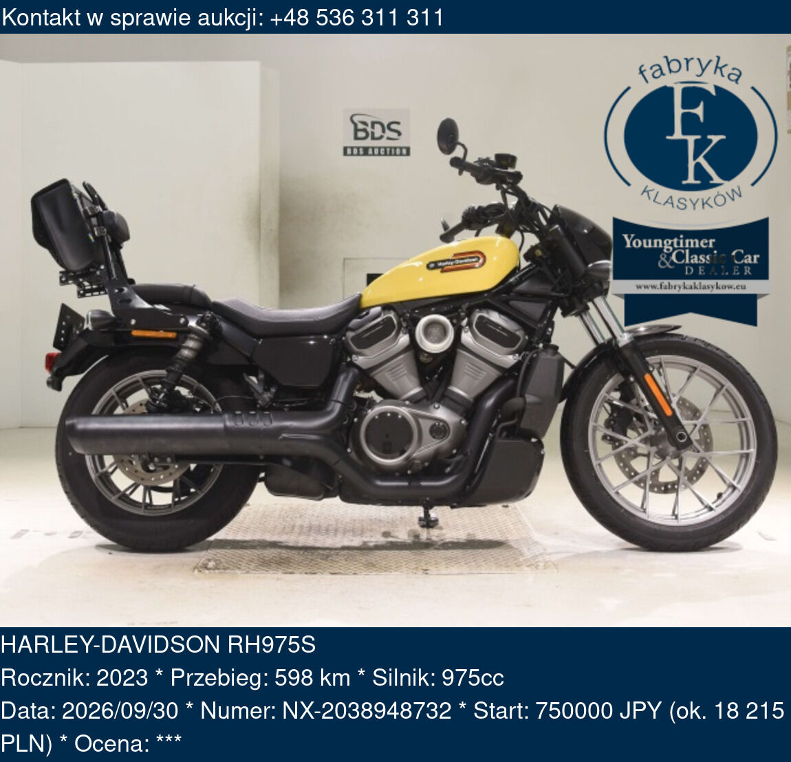 HARLEY-DAVIDSON RH975S 2023 - zdjęcie 2