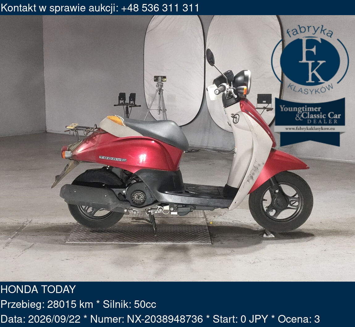 HONDA TODAY  - zdjęcie 2