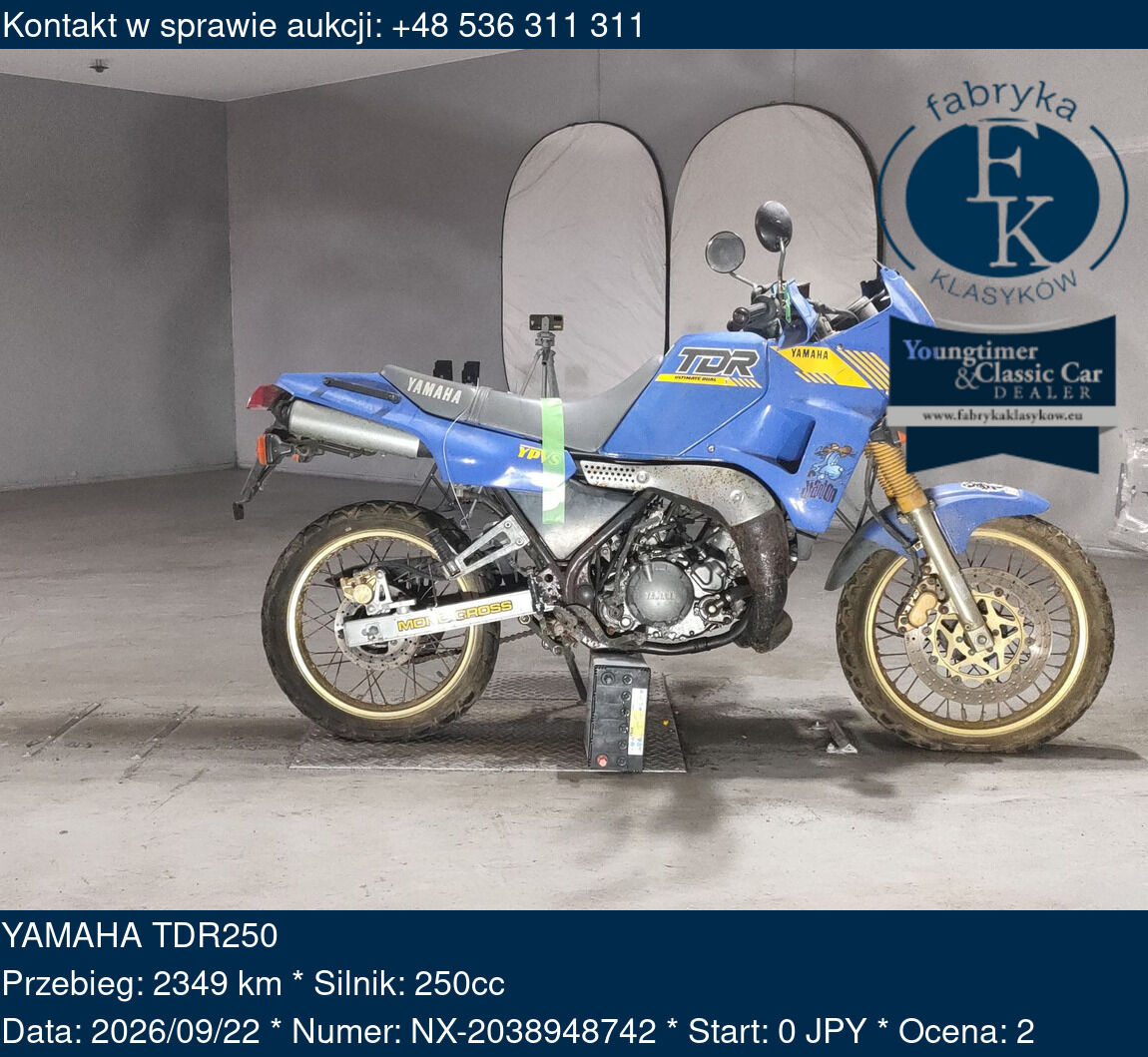 YAMAHA TDR250  - zdjęcie 2