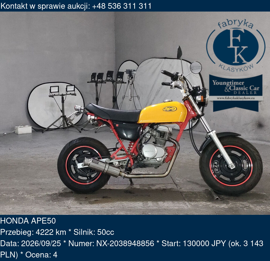 HONDA APE50  - zdjęcie 2