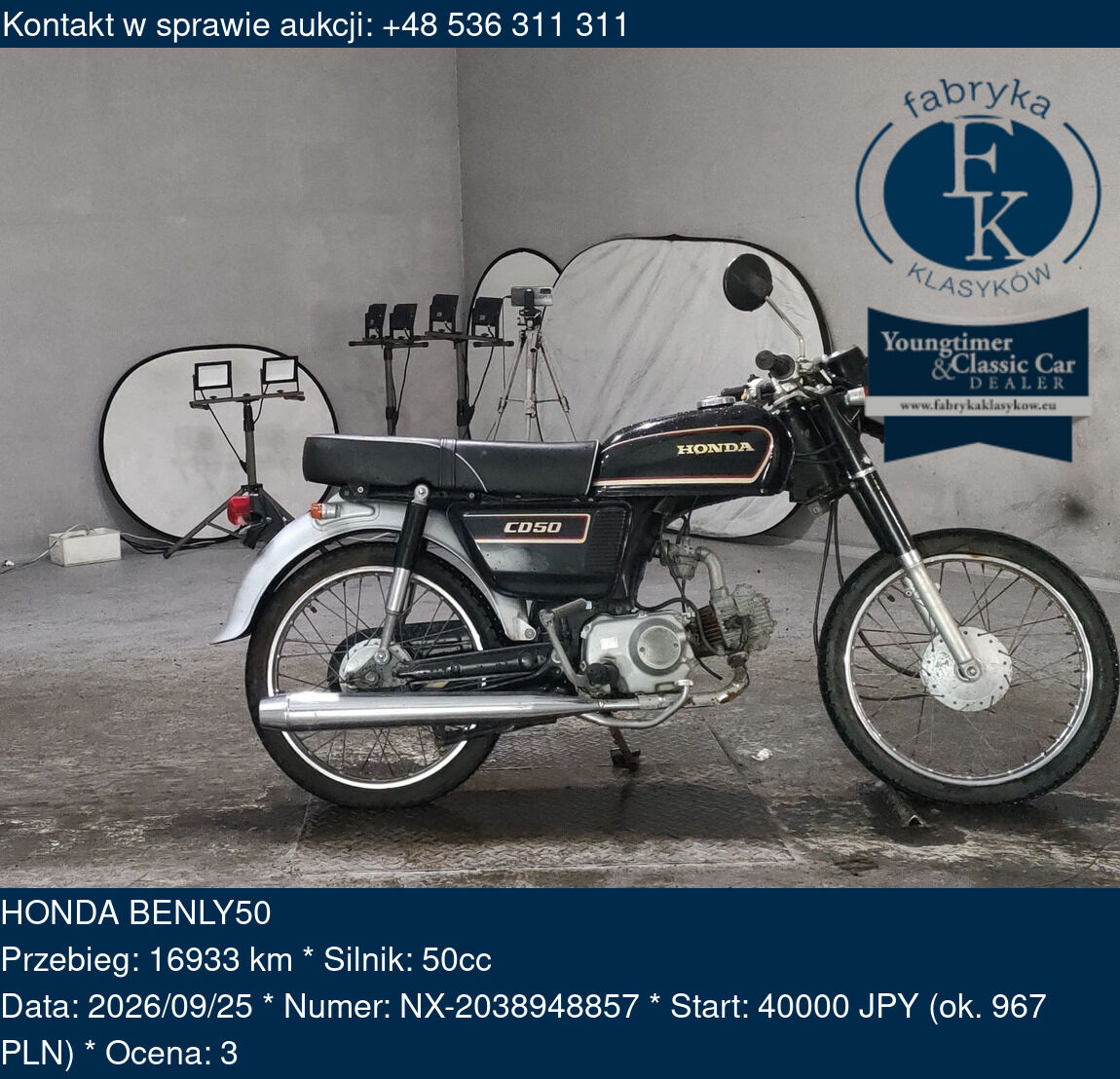 HONDA BENLY50  - zdjęcie 2