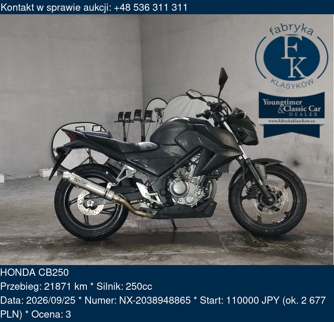 HONDA CB250  - zdjęcie 2