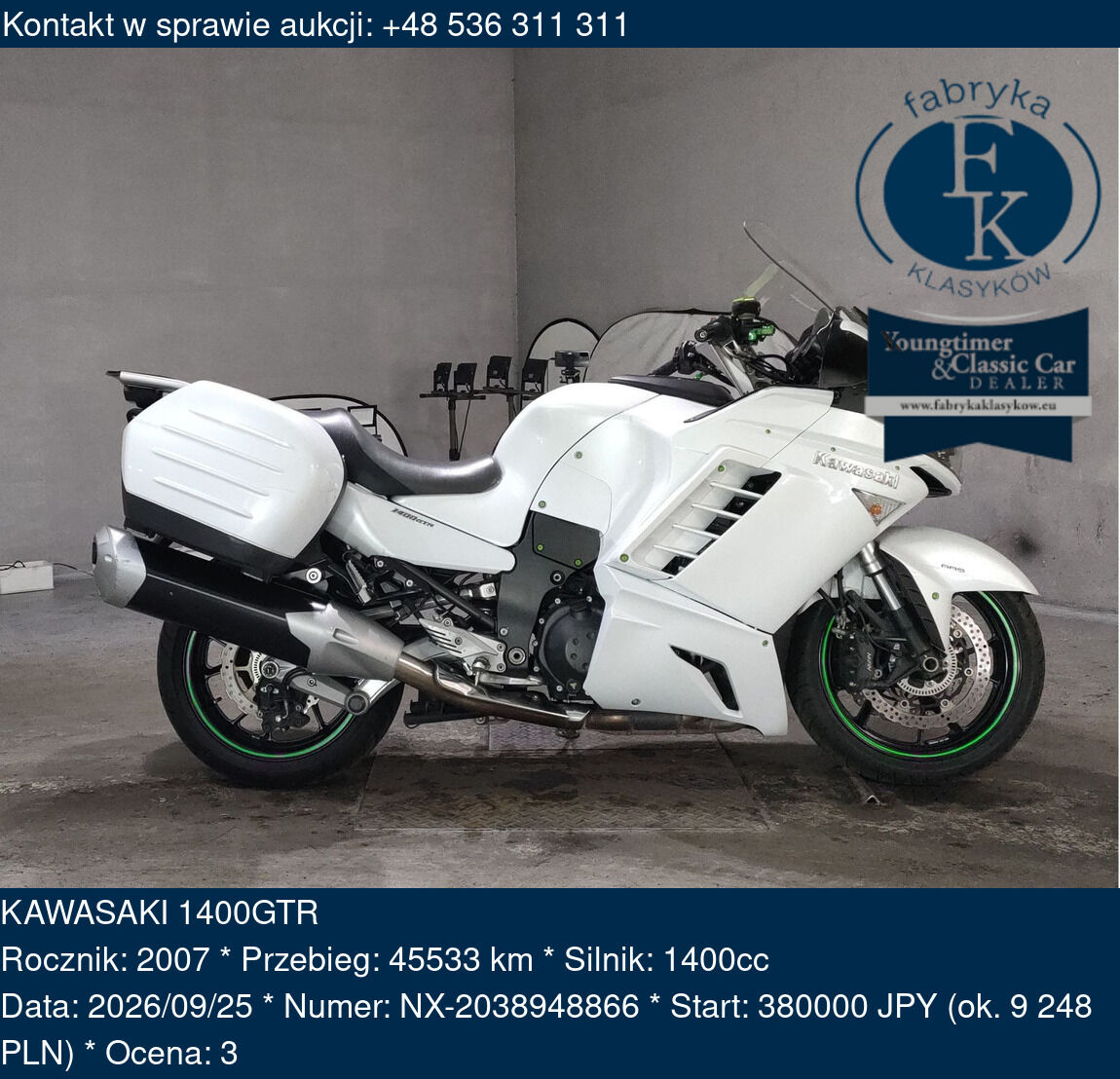 KAWASAKI 1400GTR 2007 - zdjęcie 2