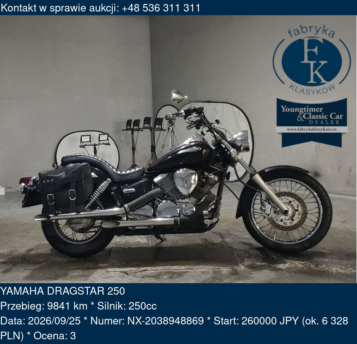 YAMAHA DRAGSTAR 250  - zdjęcie 2