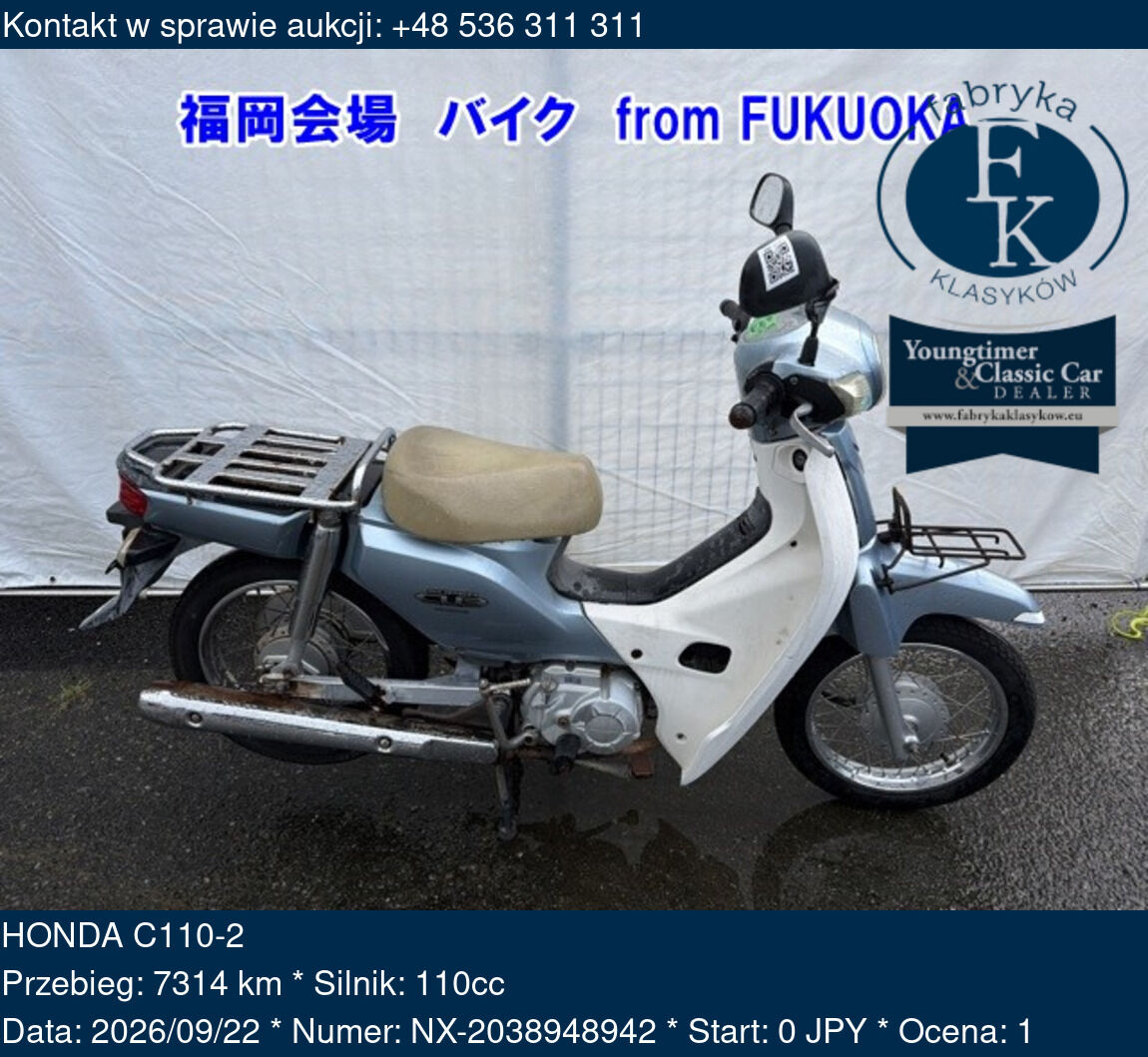 HONDA C110-2 - zdjęcie 2