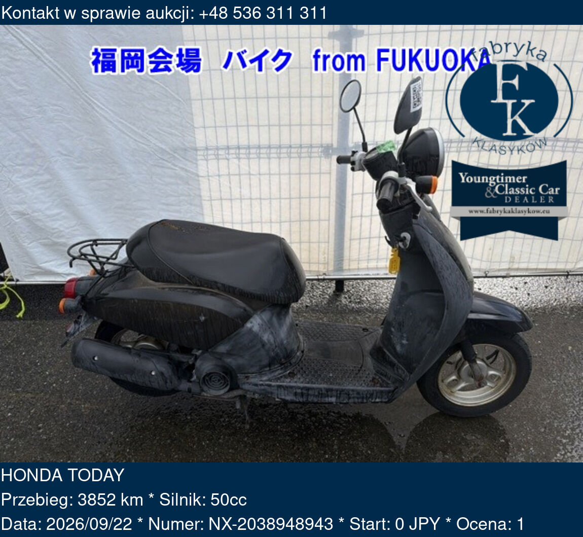 HONDA TODAY  - zdjęcie 2