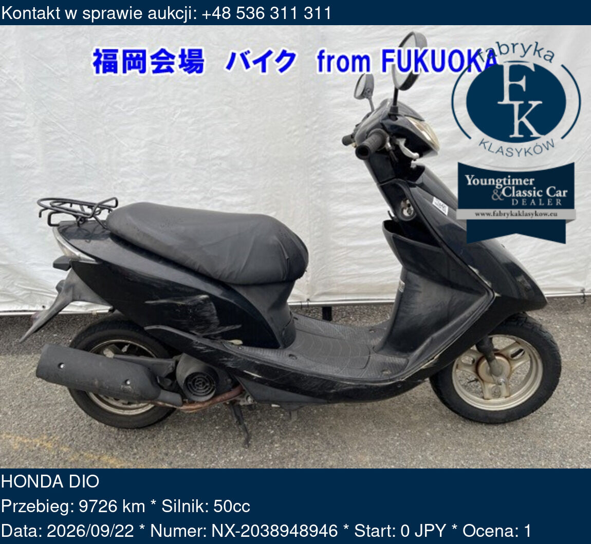 HONDA DIO - zdjęcie 2