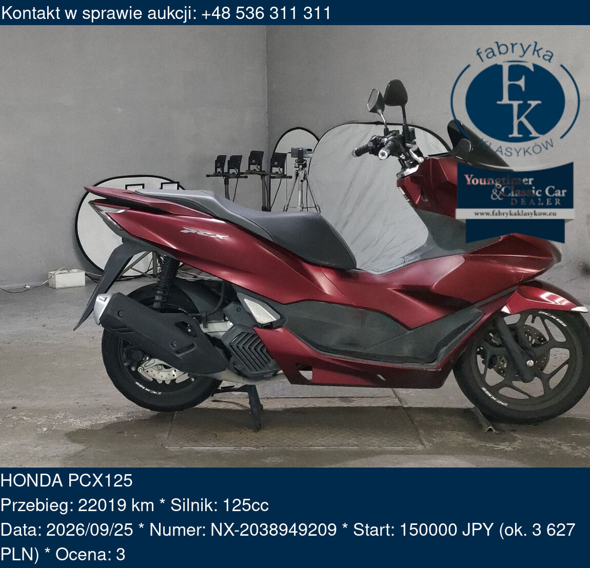 HONDA PCX125  - zdjęcie 2