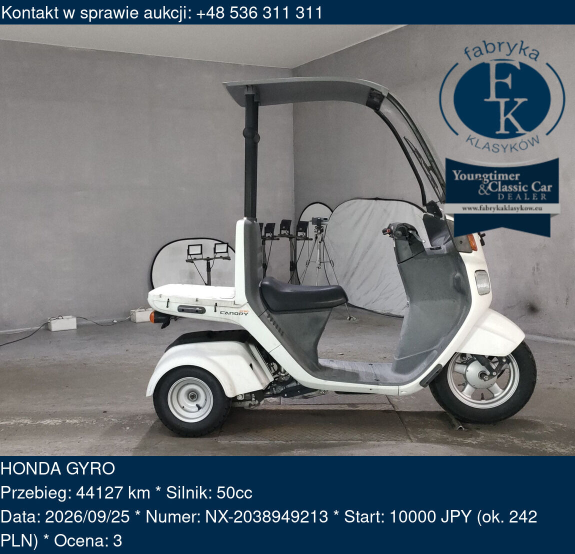 HONDA GYRO  - zdjęcie 2