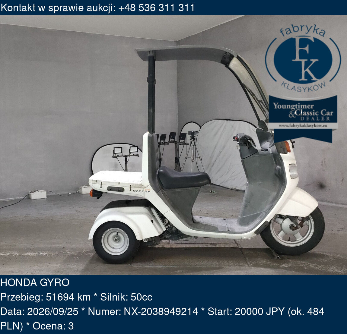 HONDA GYRO  - zdjęcie 2