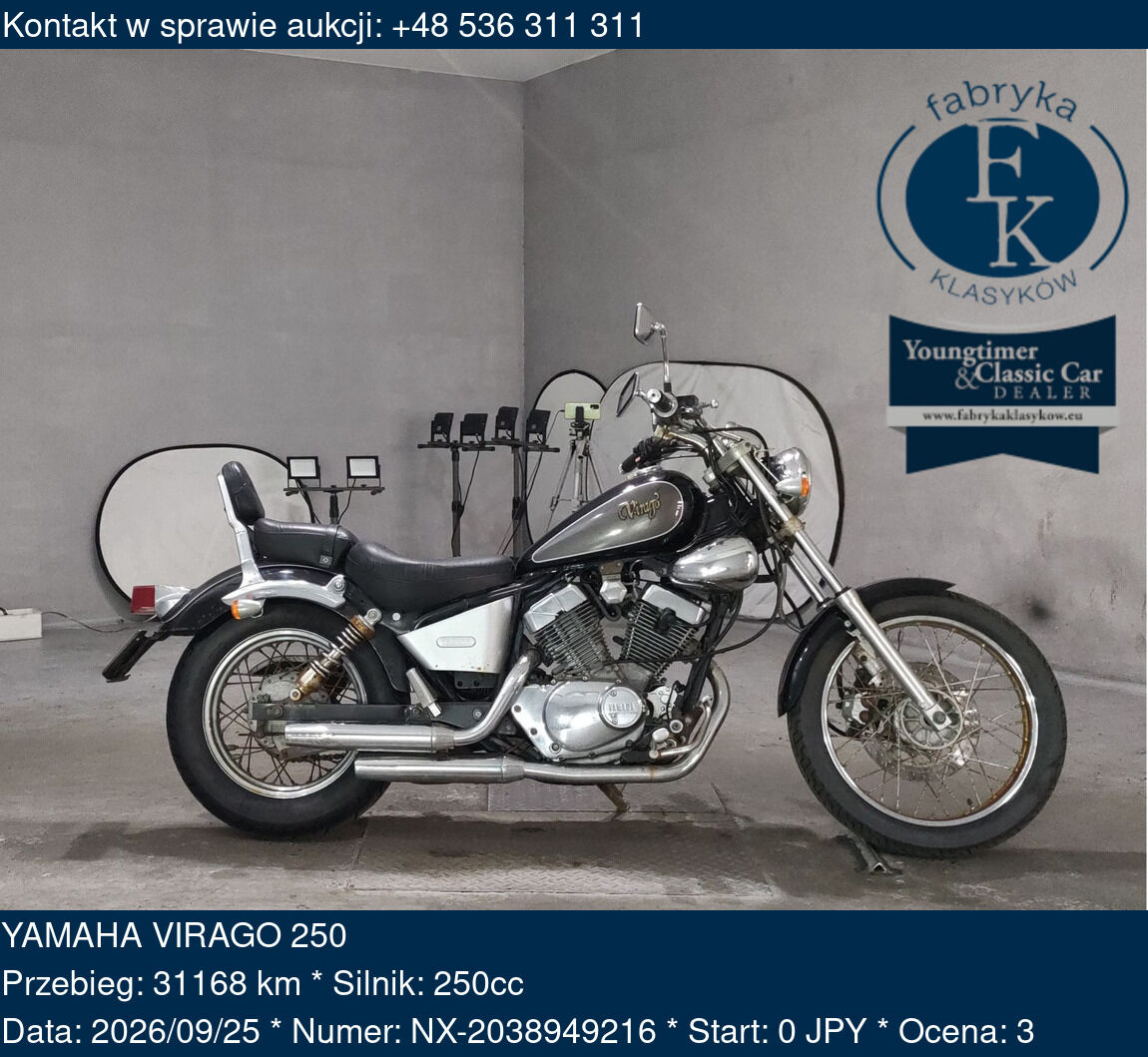 YAMAHA VIRAGO 250  - zdjęcie 2