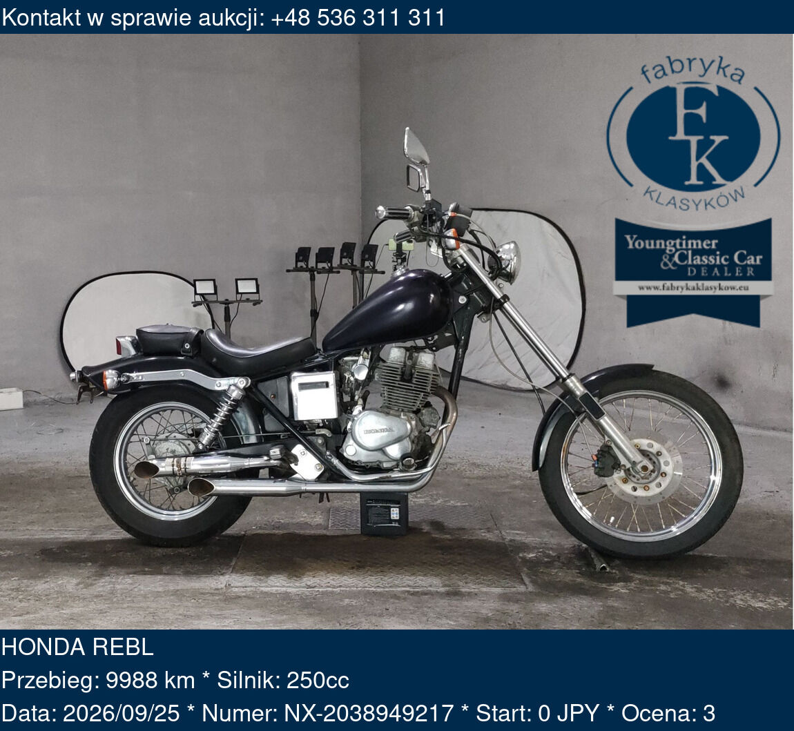 HONDA REBL  - zdjęcie 2