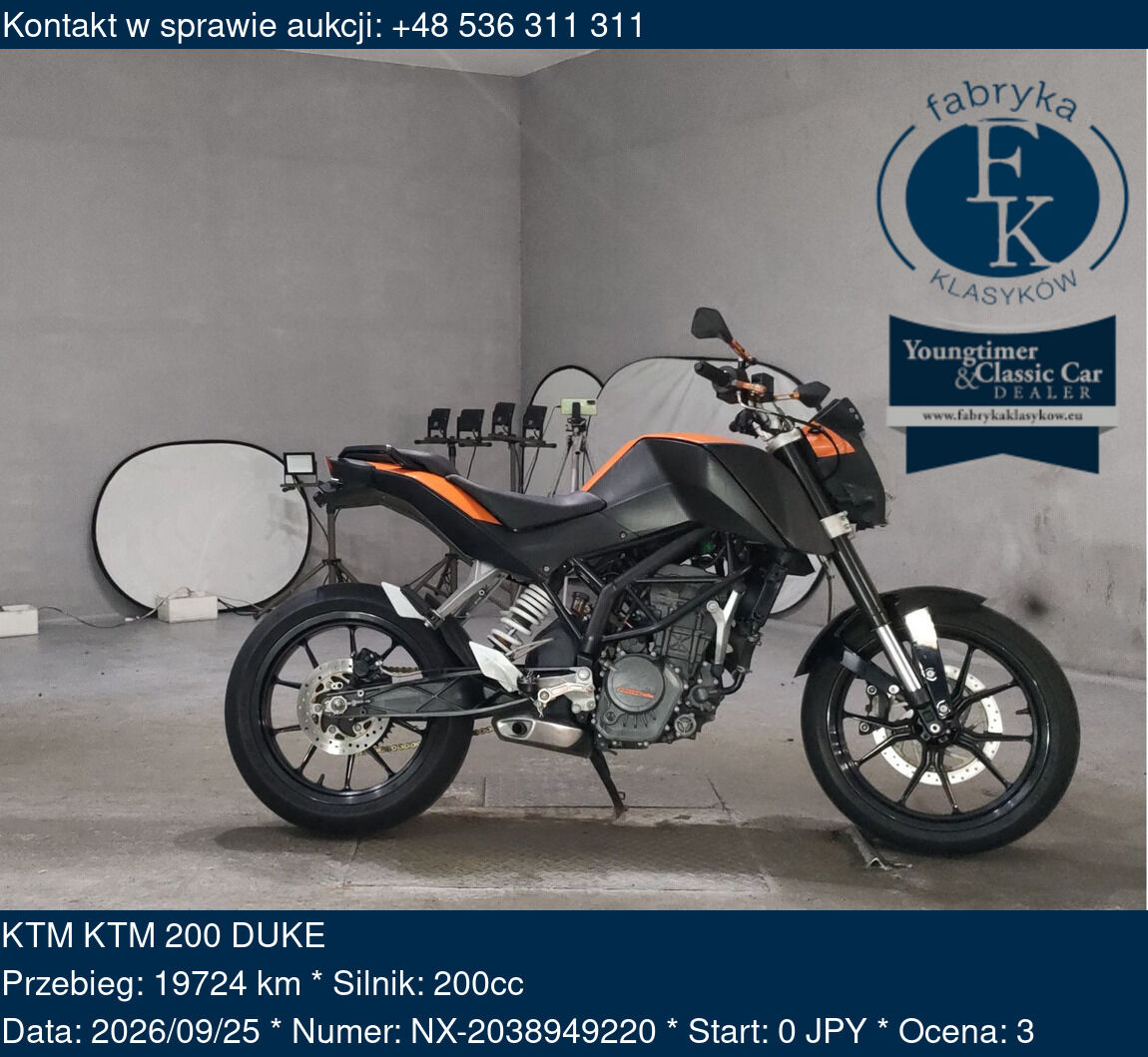 KTM KTM 200 DUKE  - zdjęcie 2