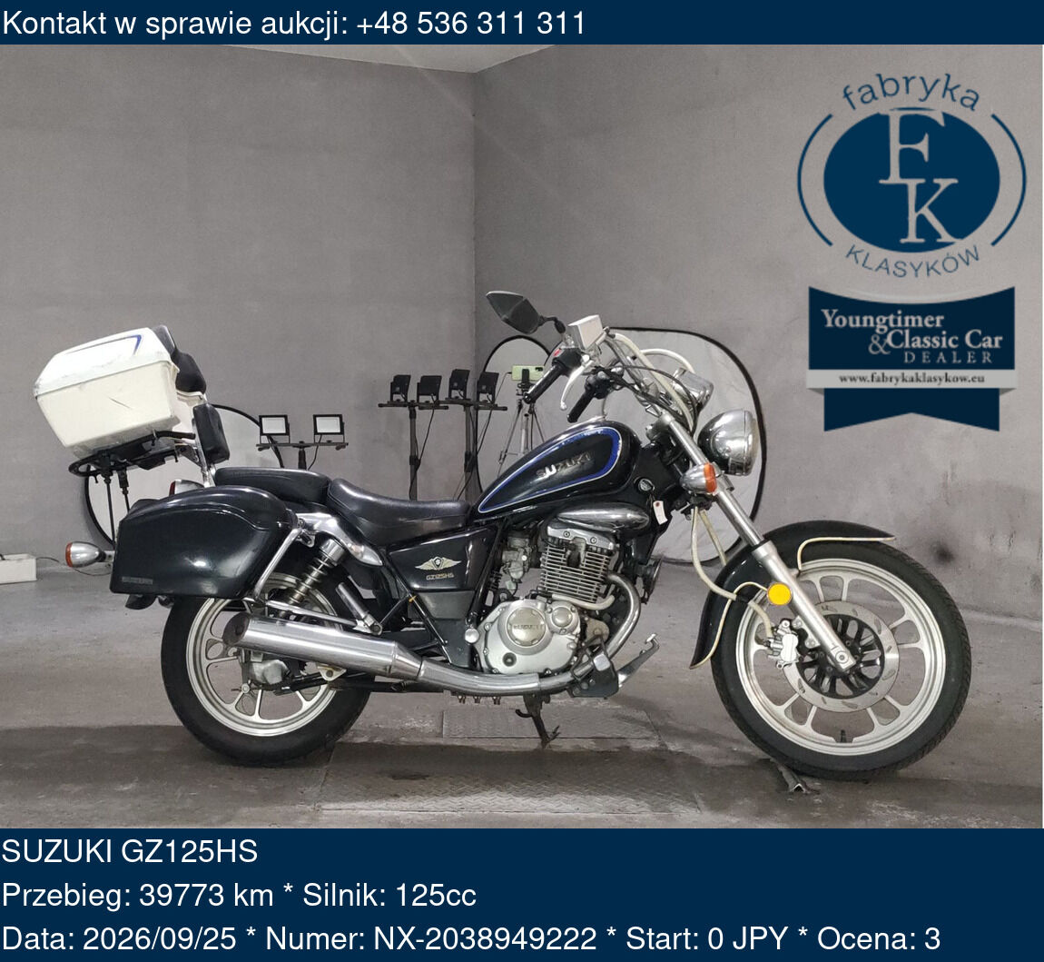 SUZUKI GZ125HS  - zdjęcie 2