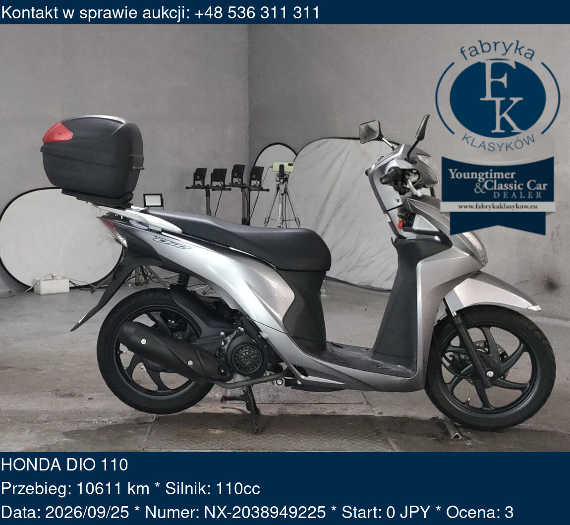HONDA DIO 110  - zdjęcie 2