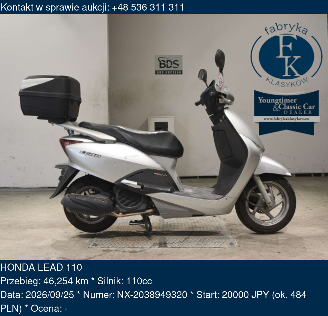 HONDA LEAD 110  - zdjęcie 2