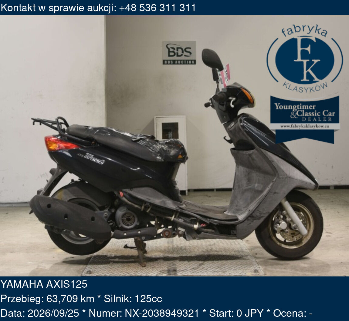 YAMAHA AXIS125  - zdjęcie 2