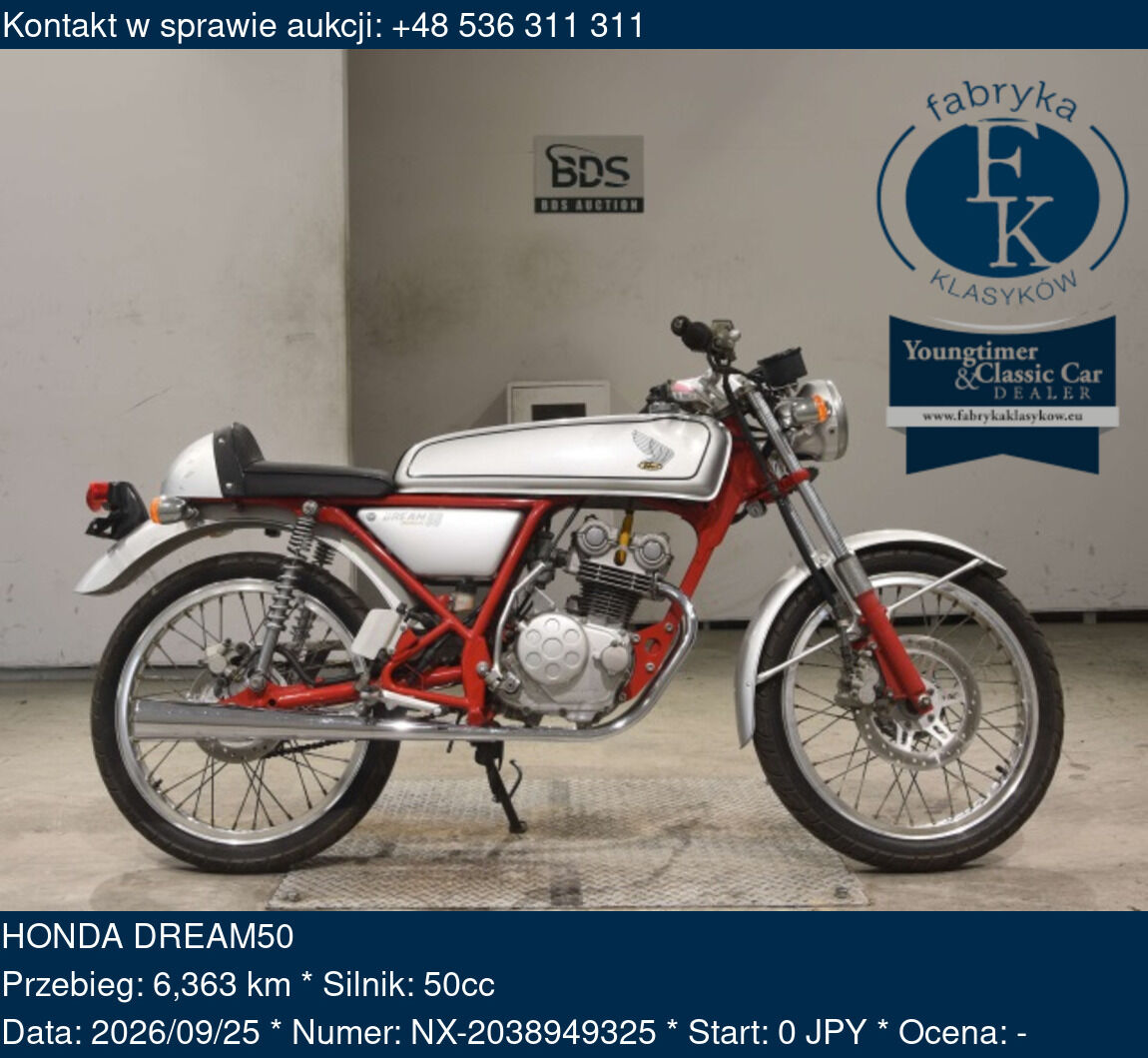 HONDA DREAM50  - zdjęcie 2
