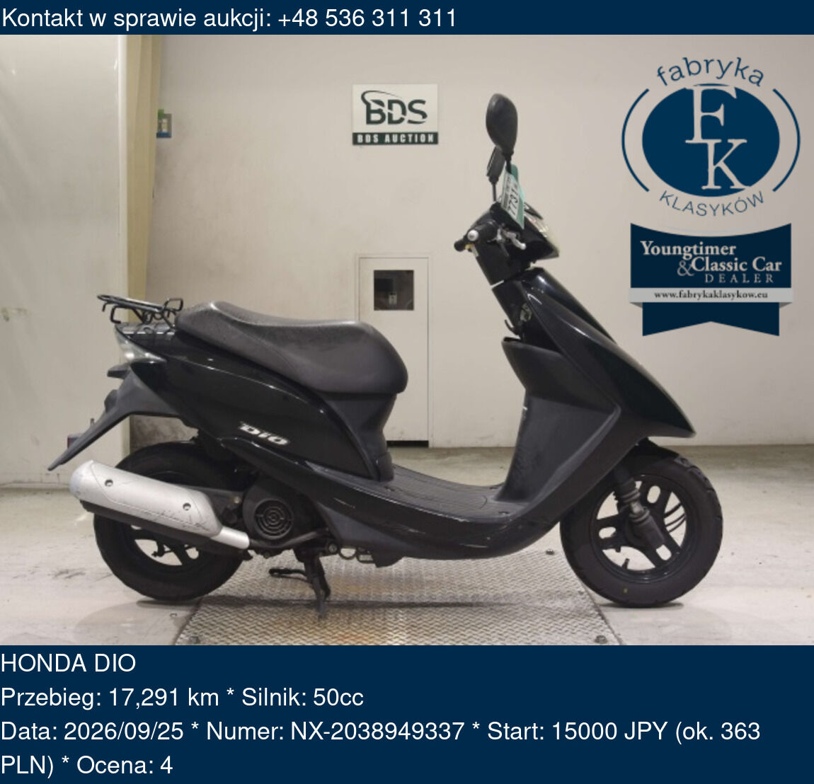 HONDA DIO  - zdjęcie 2
