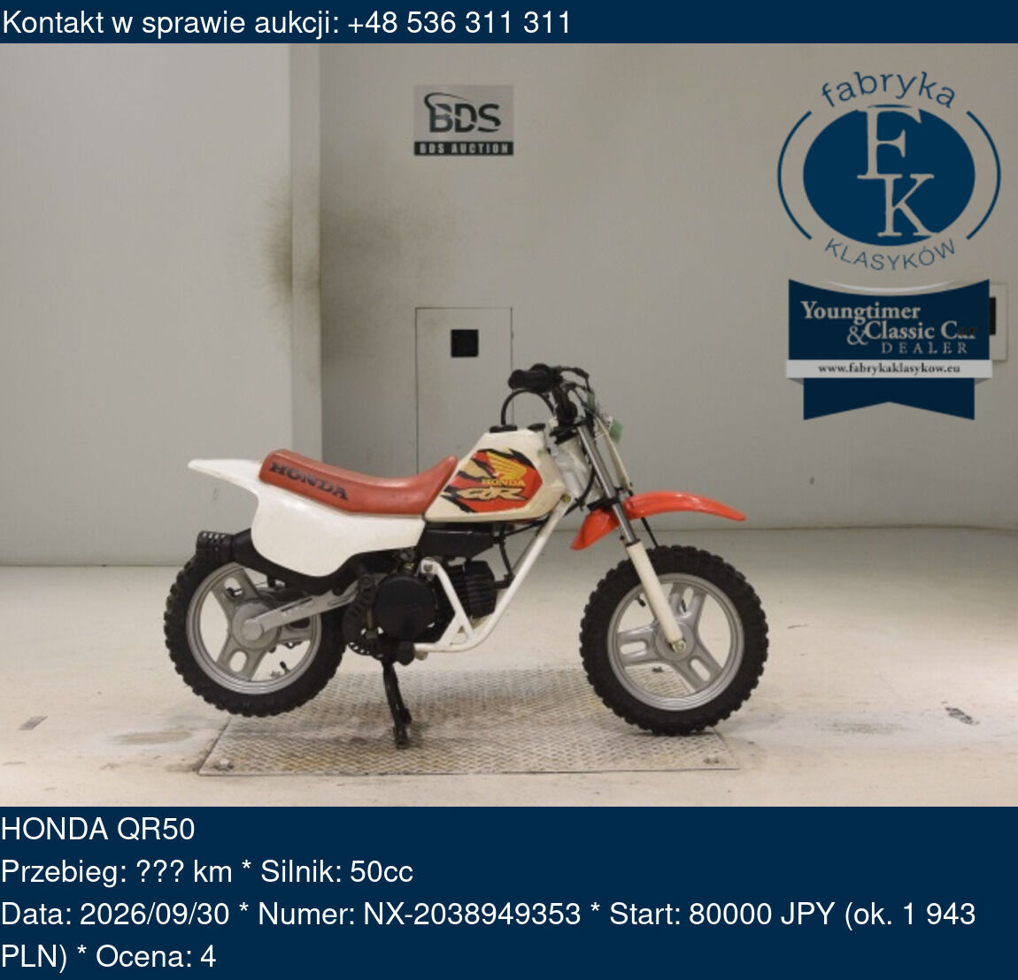 HONDA QR50  - zdjęcie 2