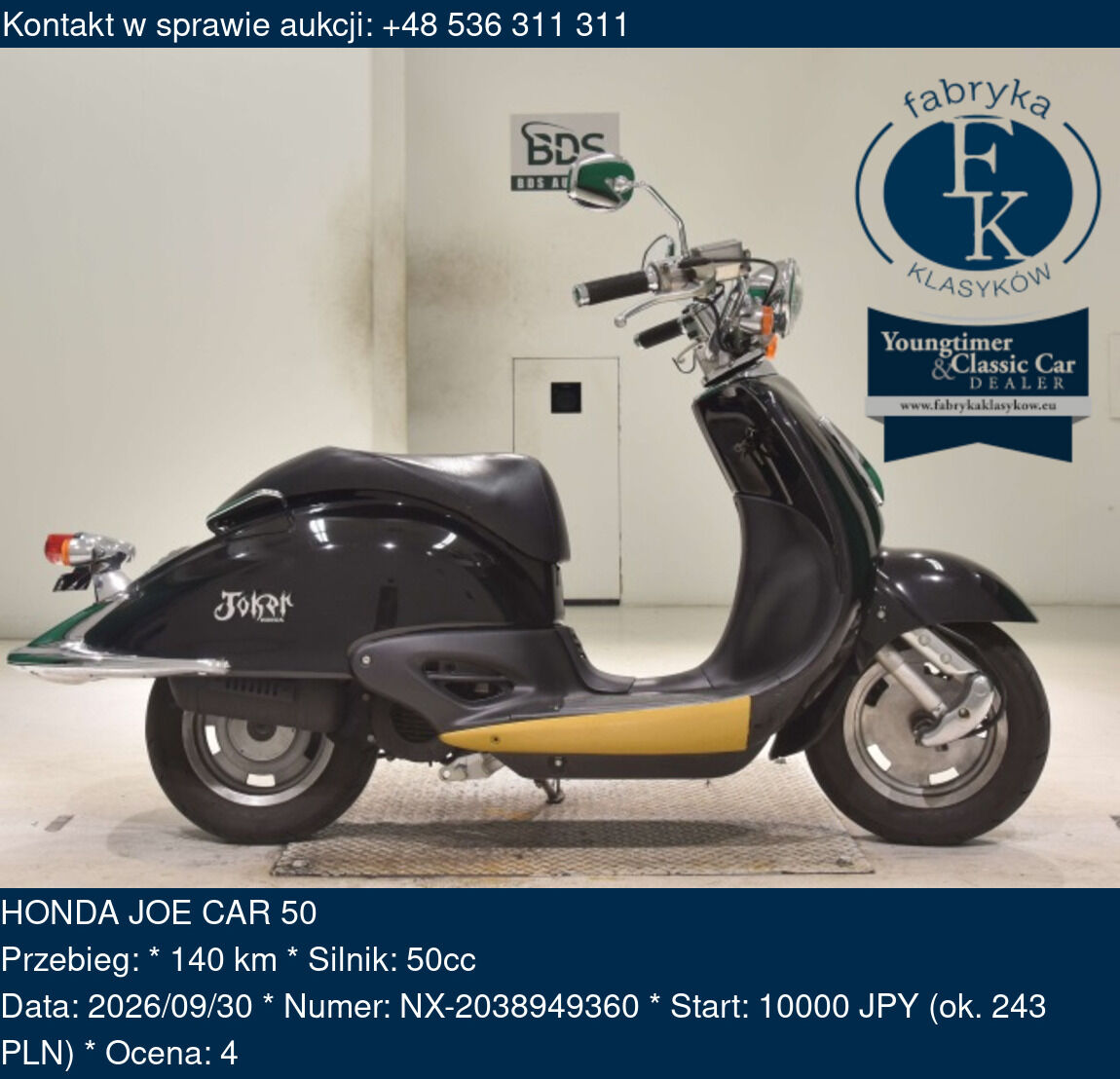 HONDA JOE CAR 50  - zdjęcie 2