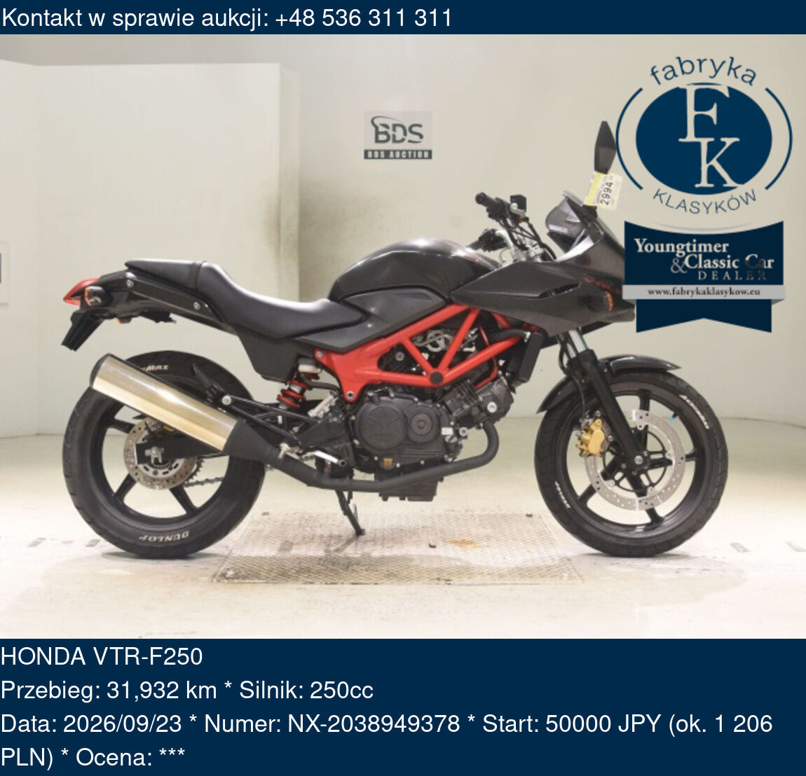 HONDA VTR-F250  - zdjęcie 2