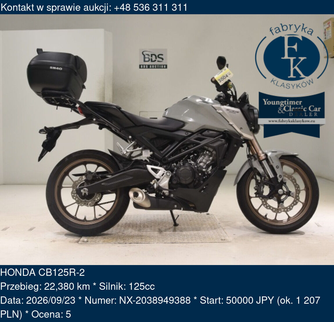 HONDA CB125R-2  - zdjęcie 2