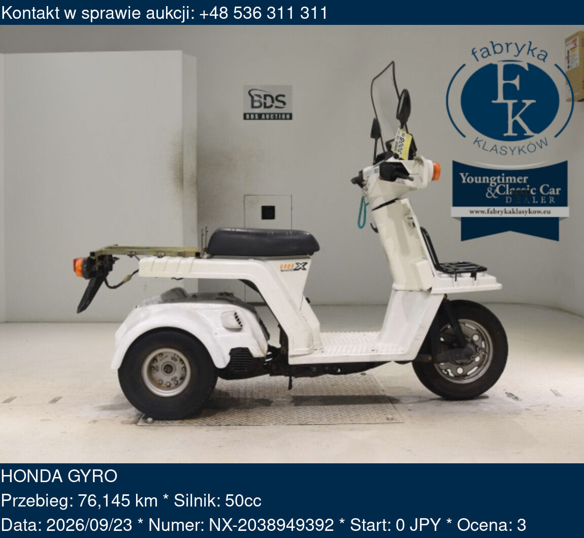 HONDA GYRO  - zdjęcie 2