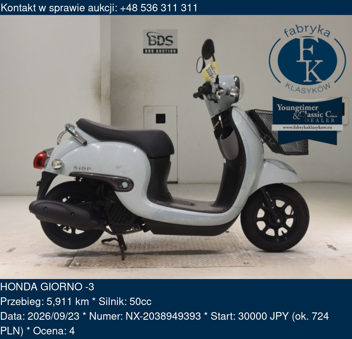 HONDA GIORNO -3  - zdjęcie 2