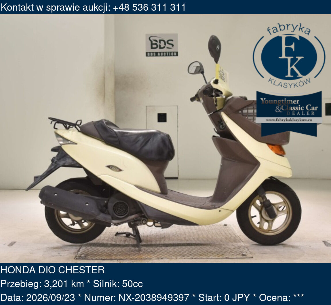 HONDA DIO CHESTER - zdjęcie 2