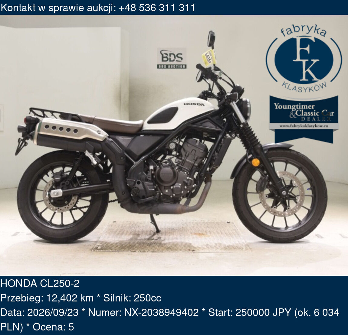 HONDA CL250-2  - zdjęcie 2