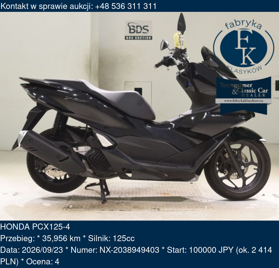HONDA PCX125-4  - zdjęcie 2