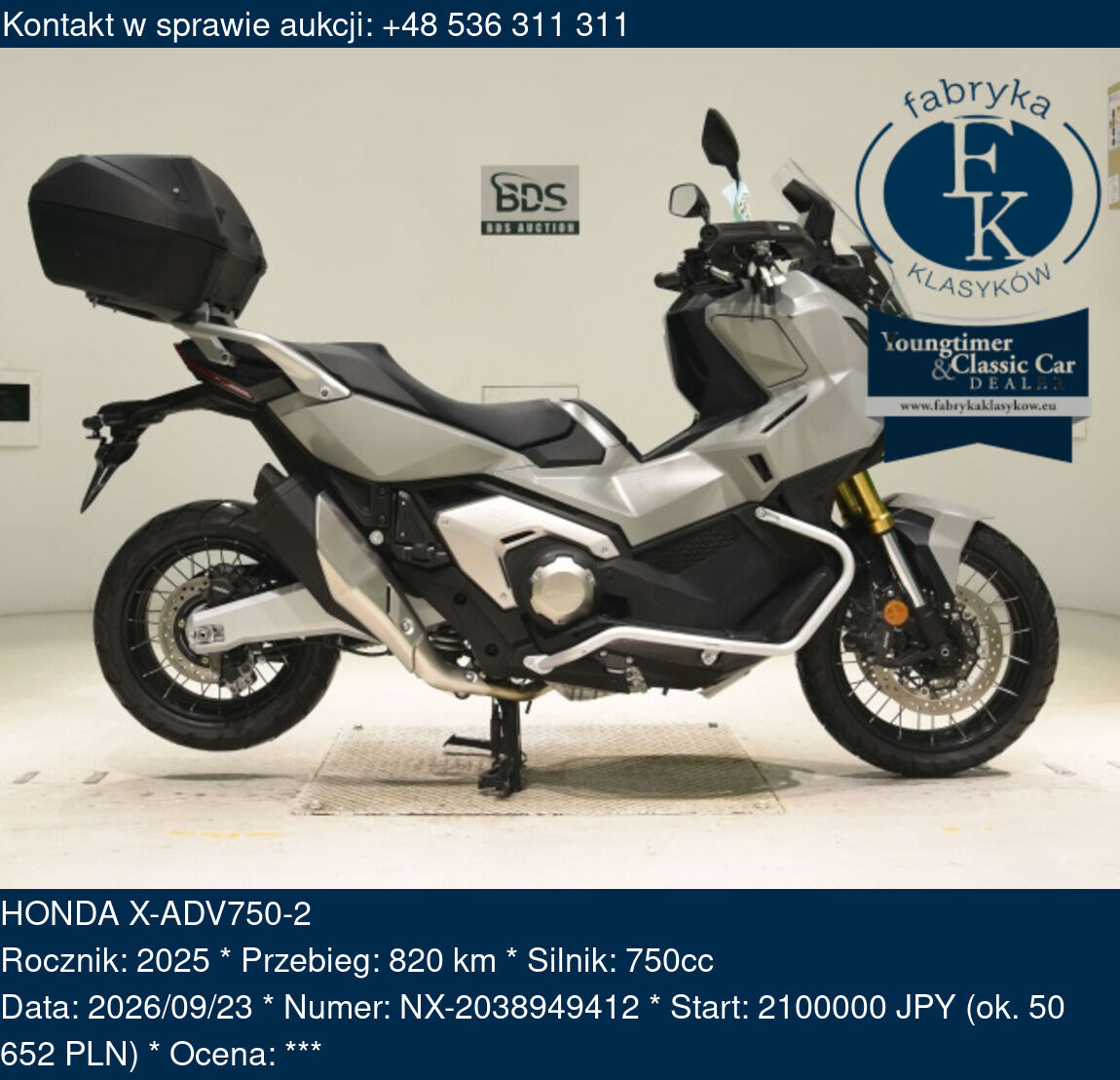 HONDA X-ADV750-2 2025 - zdjęcie 2