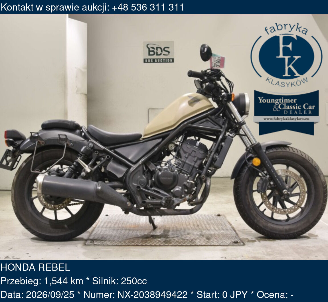 HONDA REBEL  - zdjęcie 2