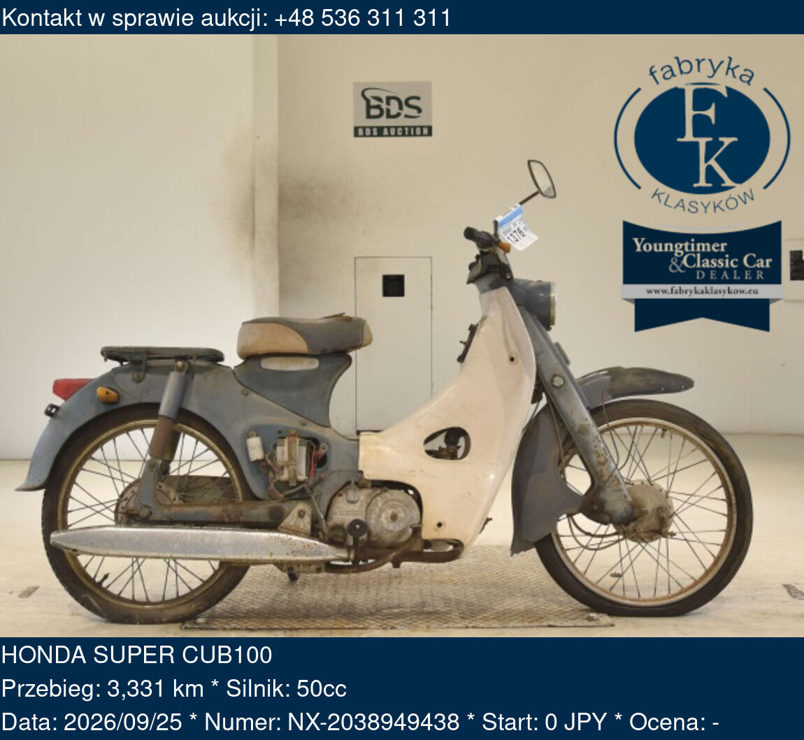 HONDA SUPER CUB100  - zdjęcie 2