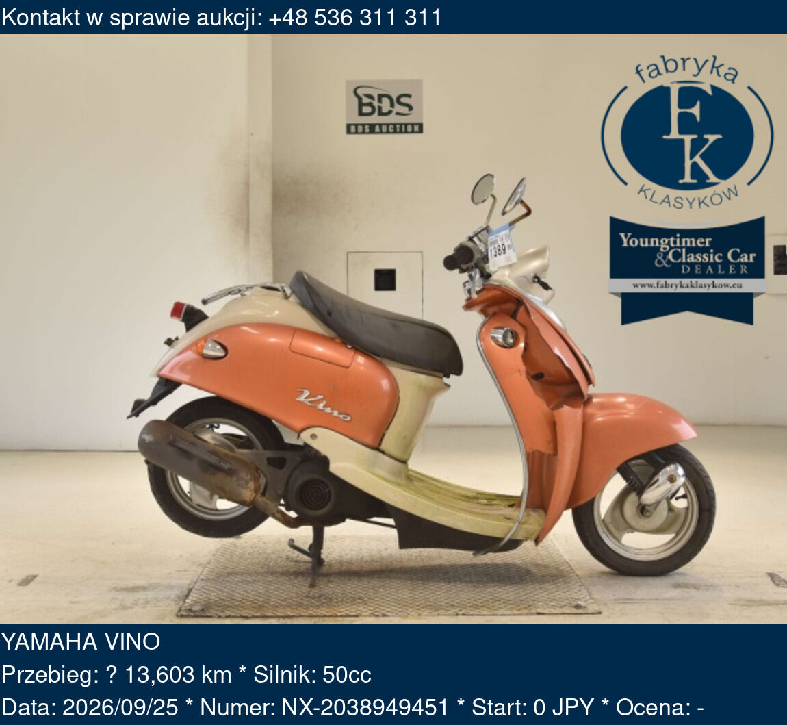 YAMAHA VINO  - zdjęcie 2