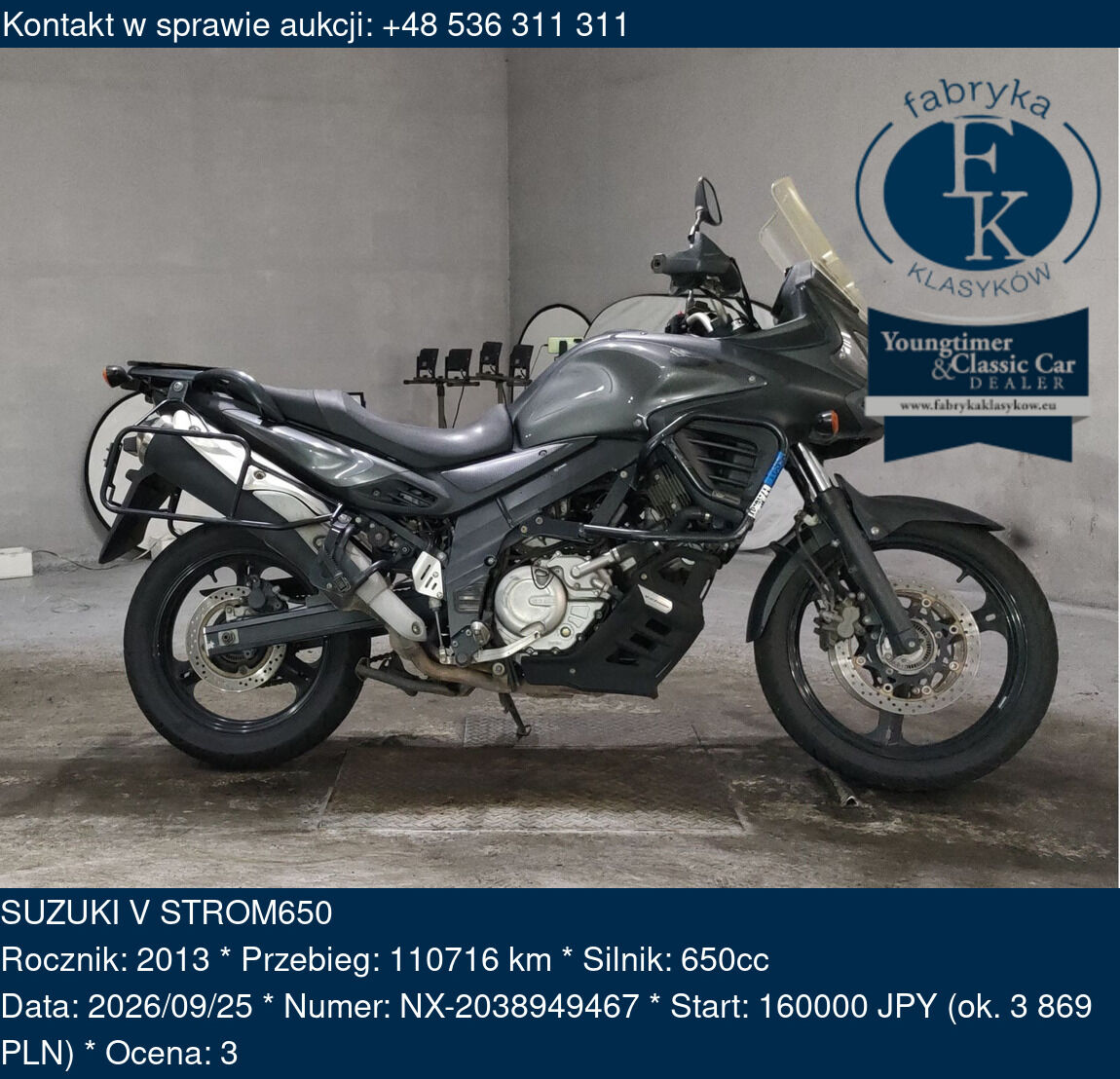 SUZUKI V STROM650 2013 - zdjęcie 2