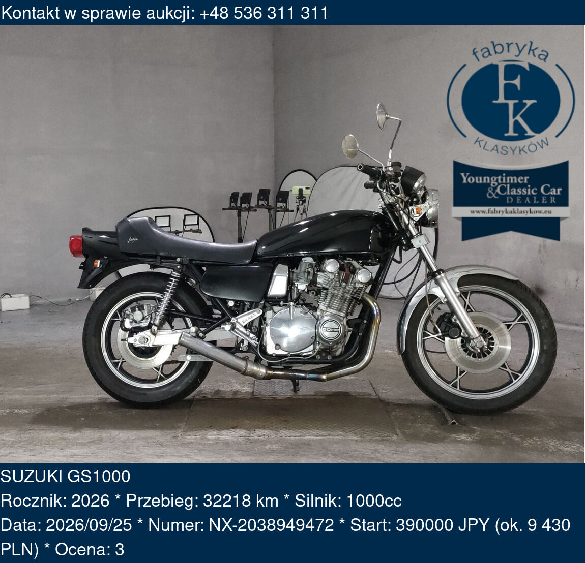 SUZUKI GS1000 2026 - zdjęcie 2
