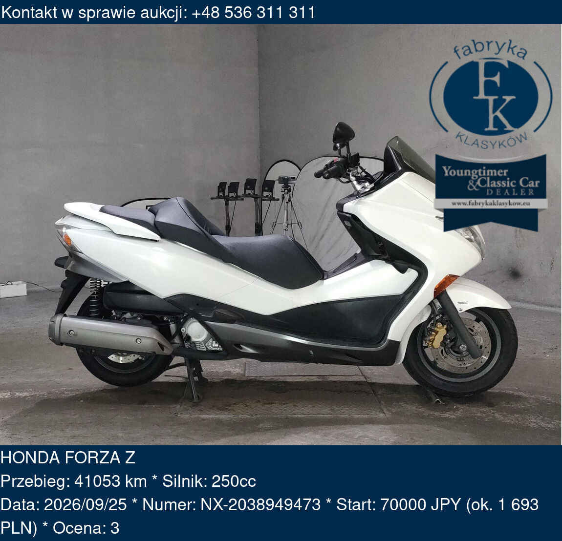 HONDA FORZA Z - zdjęcie 2