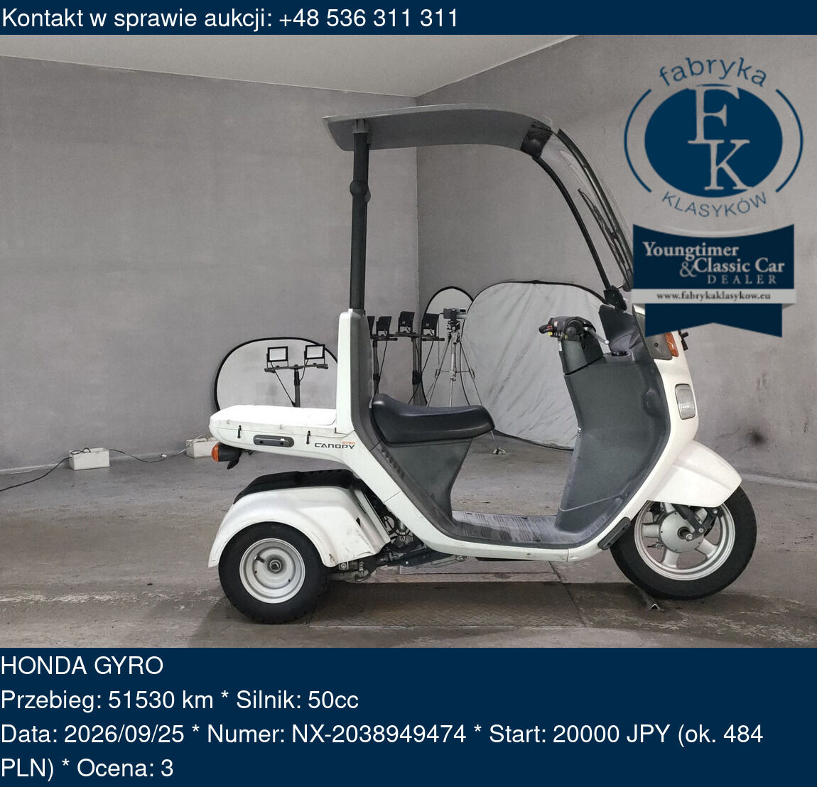 HONDA GYRO - zdjęcie 2