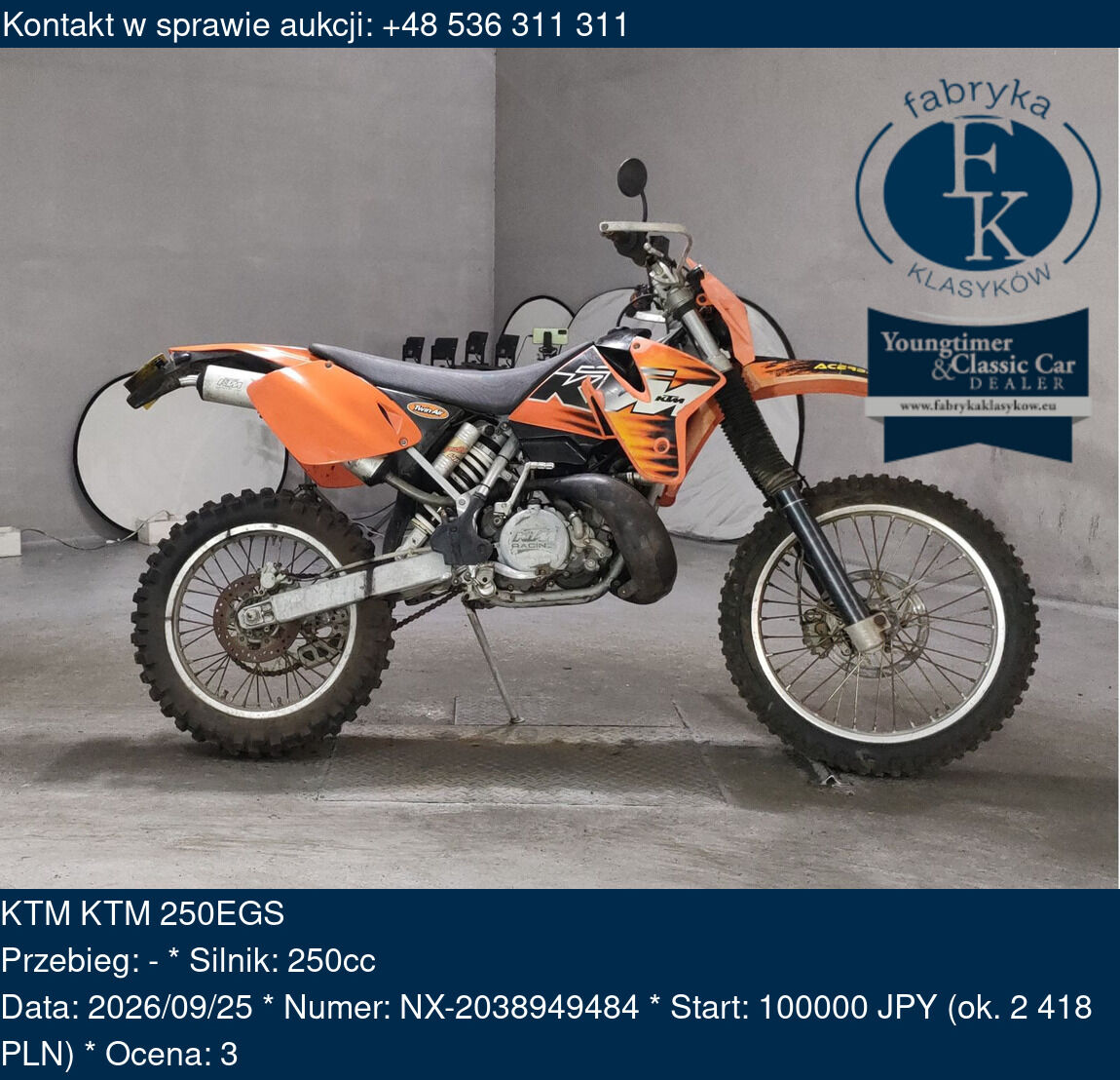 KTM KTM 250EGS  - zdjęcie 2