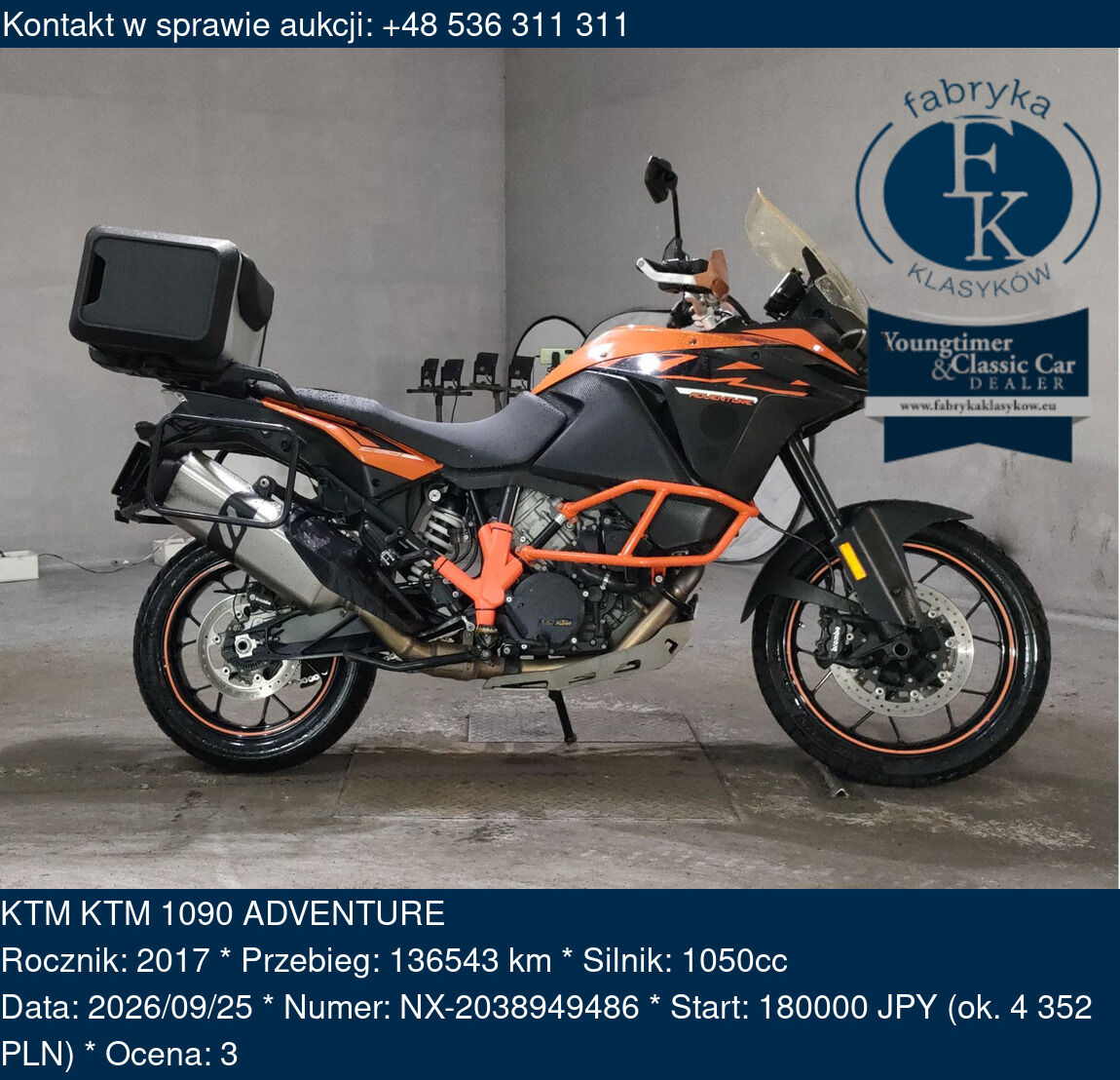 KTM KTM 1090 ADVENTURE 2017 - zdjęcie 2