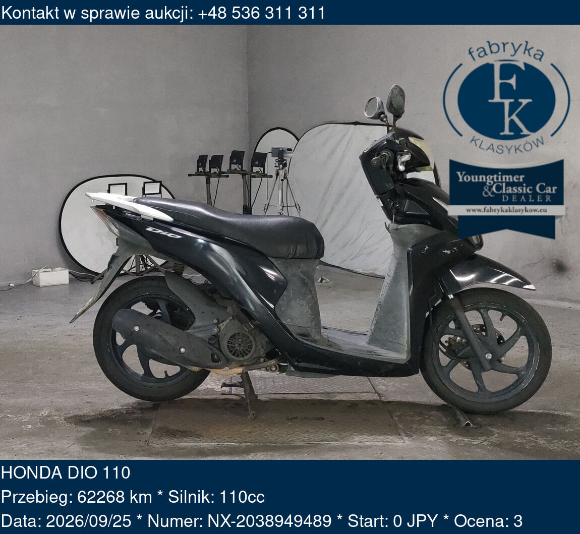 HONDA DIO 110 - zdjęcie 2