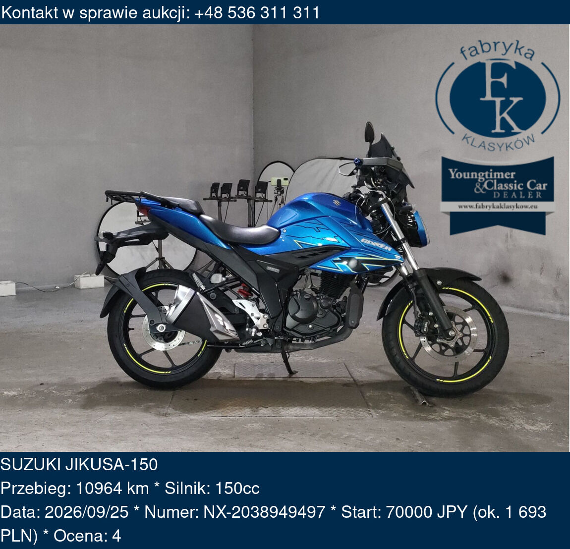 SUZUKI JIKUSA-150 - zdjęcie 2