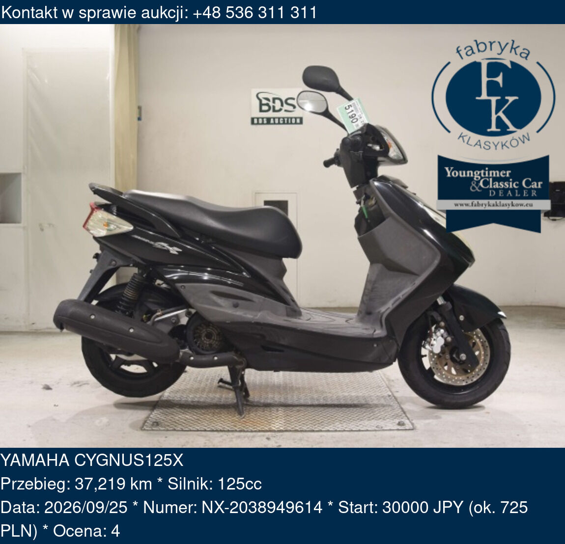 YAMAHA CYGNUS125X - zdjęcie 2
